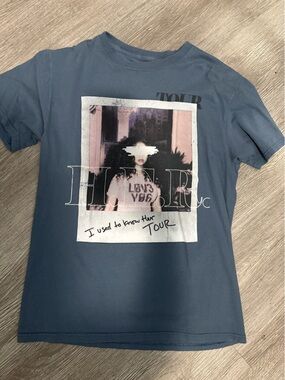 HER tour Graphic Tee - Slate Blue